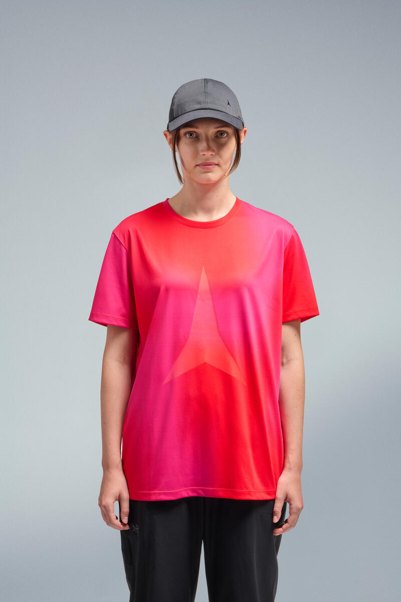 ATOMIC - REDSTER T-SHIRT- RED TENSION